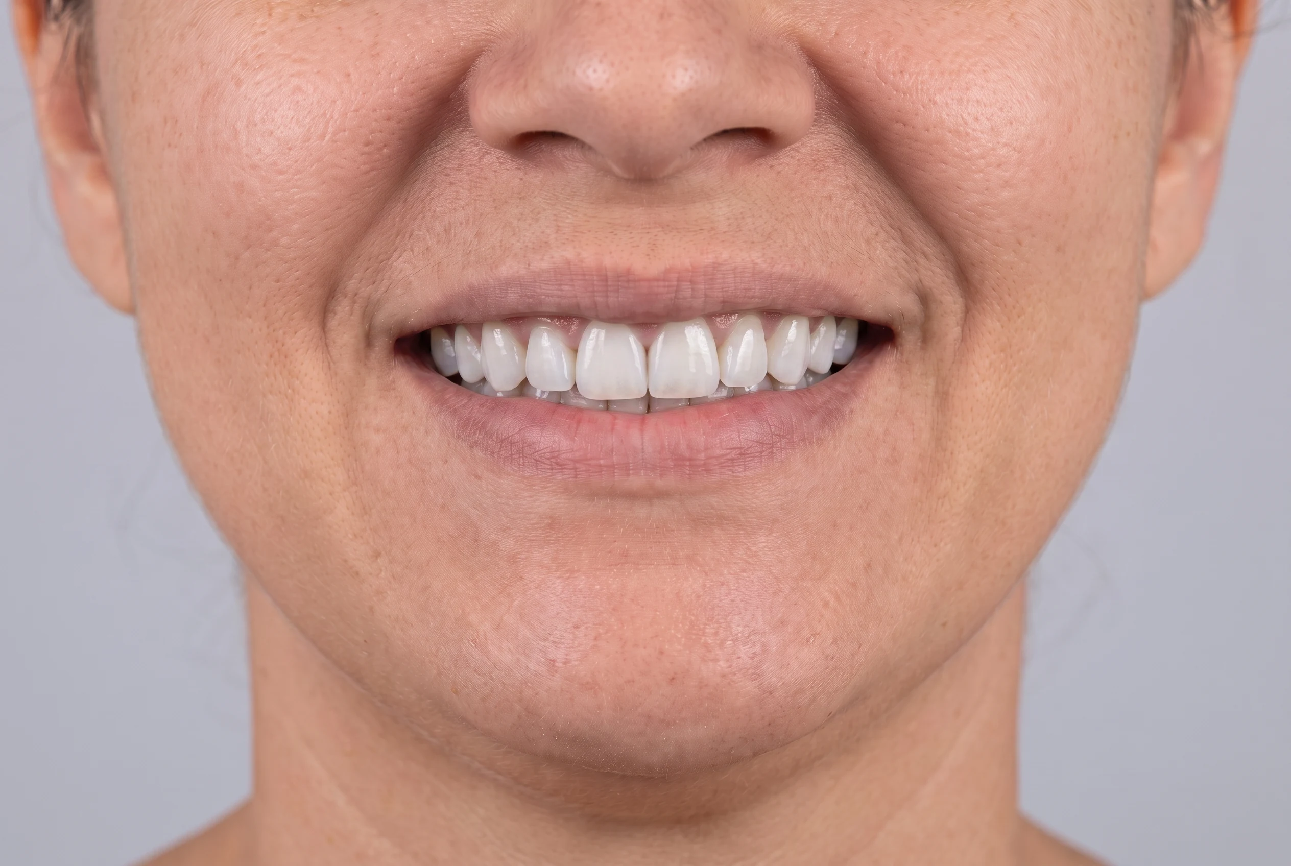Sorriso depois do tratamento